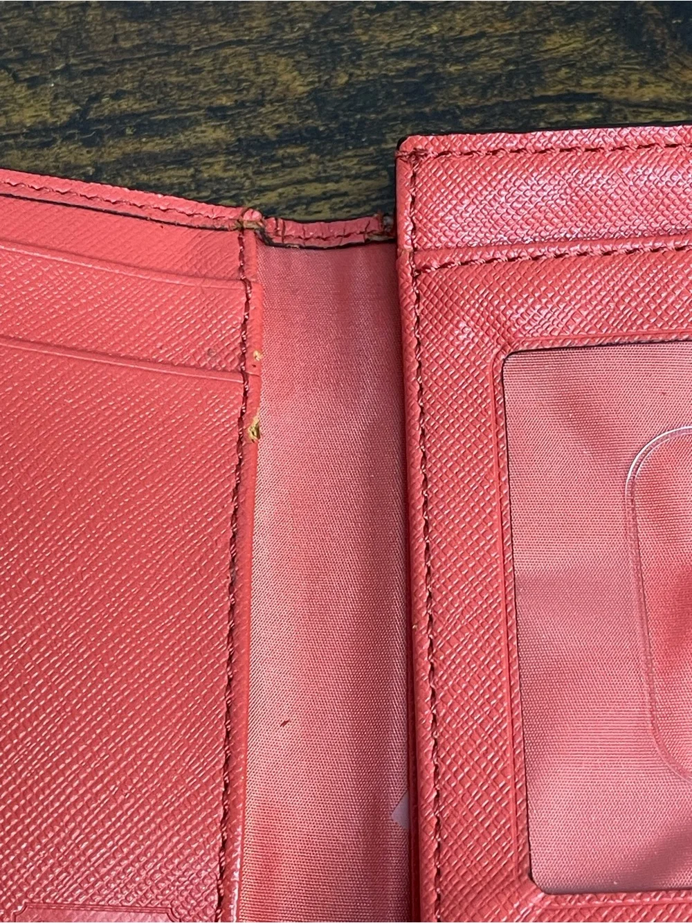 COACH Nylon Travel Bag And Wallet Zebra Print Orange Coral Lot